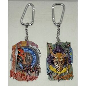 Disney‎ Parks Marvel Black Panther Keychains Dora Milaje Killmonger Collectible